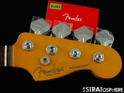 FENDER AMERICAN PROFESSIONAL II PRECISION P BASS NECK   TUNERS '63 C ROSEWOOD!