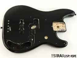 FENDER DUFF MCKAGAN DELUXE PRECISION BASS BODY, P BASS GUITAR PART BLACK.