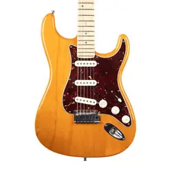 USED FENDER AMERICAN DELUXE STRATOCASTER NATURAL 2008