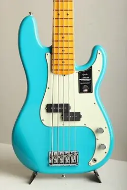 FENDER AMERICAN PROFESSIONAL II PRECISION BASS V MIAMI BLUE 2022 SAFE DELIVERY F