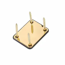 ELECTRIC GUITAR NECK PLATE WITH SCREW FOR FENDER STRATOCASTER TELECASTER E