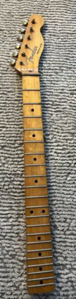 FENDER BROADCASTER GUITAR SCHECTER NECK F7210 4638 G KLUSON DELUXE GOLD