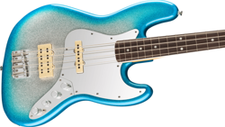 2024 FENDER LTD PLAYER PLUS X BLU DETIGER JAZZ BASS SKY BURST SPARKLE