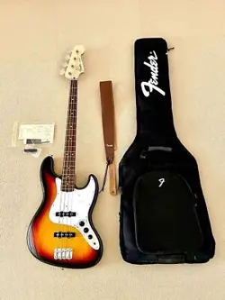 FENDER JAPAN JB-STD JAZZ BASS SUNBURST 2014 USED ELECTRIC BASS F/S FROM JAPAN