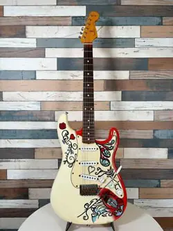 FENDER MEXICO JIMI HENDRIX MONTEREY STRA ELECTRIC GUITAR