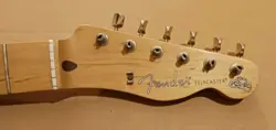 2022 FENDER BRAD PAISLEY ROAD WORN TELECASTER GUITAR NECK TELE