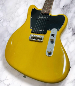 FENDER LIMITED MAHOGANY OFFSET TELECASTER P90 ELECTRIC GUITAR GOOD CONDITION