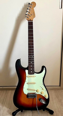 FENDER USA 50TH 1996 ELECTRIC GUITAR STRATOCASTER GOOD CONDITION JAPAN