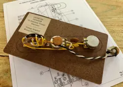 FENDER ‘52 AMERICAN VINTAGE TELECASTER WIRING HARNESS - DARK CIRCUIT CTS RMC