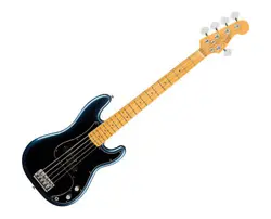 FENDER AMERICAN PROFESSIONAL II PRECISION BASS V - DARK NIGHT W/ MAPLE FB