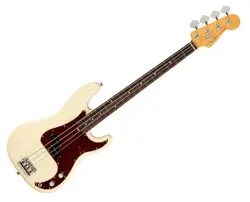 FENDER AMERICAN PROFESSIONAL II PRECISION BASS - OLYMPIC WHITE W/ ROSEWOOD FB