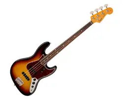FENDER AMERICAN VINTAGE II 1966 JAZZ BASS - 3-COLOR SUNBURST W/ ROSEWOOD FB