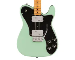FENDER VINTERA II 70S TELECASTER DELUXE W/ TREMOLO - SURF GREEN W/ MAPLE FB