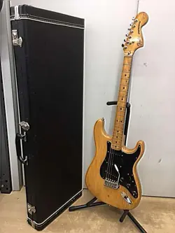 FENDER STRATOCASTER NATURAL 1979 ASH BODY VINTAGE ELECTRIC GUITAR