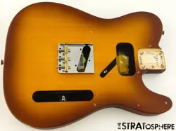 FENDER AMERICAN PERFORMER TIMBER TELE BODY   HARDWARE USA SPRUCE HONEY BURST