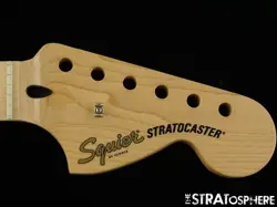 FENDER SQUIER AFFINITY SERIES STRAT, NECK, GUITAR STRATOCASTER MN MAPLE!