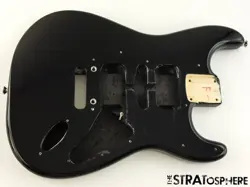 FENDER SQUIER AFFINITY SERIES STRATOCASTER STRAT BODY BLACK
