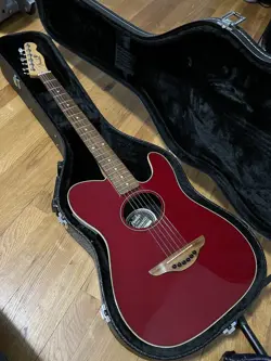 FENDER TELECOUSTIC ACOUSTIC ELECTRIC GUITAR