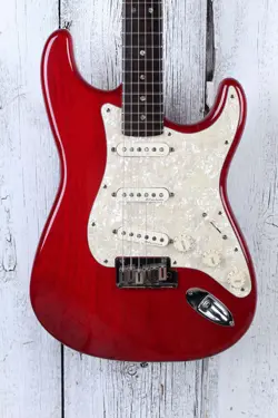 FENDER 1999 AMERICAN DELUXE STRATOCASTER ELECTRIC GUITAR WITH HARDSHELL CASE