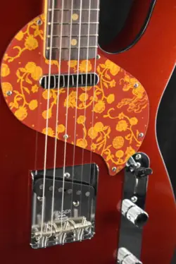 FENDER LIMITED EDITION RAPHAEL SAADIQ TELECASTER DARK METALLIC RED ROSEWOOD