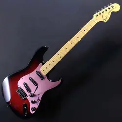 FENDER  USED KEN STRATOCASTER GALAXY RED 2018 W  TEXAS SPECIAL