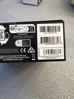 FENDER MUSTANG MICRO PLUS HEADPHONE AMP