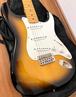 FENDER JAPAN ST-57 STRATOCASTER 2TS ELECTRIC GUITAR FROM JAPAN