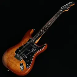 FENDER LIMITED EDITION AMERICAN ULTRA STRATOCASTER EBONY FINGERBOARD TIGER EYE