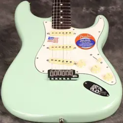 FENDER JEFF BECK STRATOCASTER ROSEWOOD FINGERBOARD SURF GREEN  S N US23080311