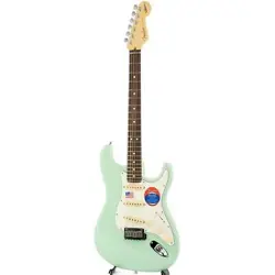 FENDER JEFF BECK STRATOCASTER (SURF GREEN)          WEIGHT 3.69KG