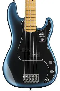 FENDER AMERICAN PROFESSIONAL II PRECISION BASS V - DARK NIGHT WITH MAPLE