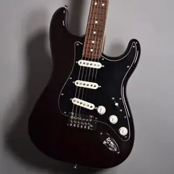 FENDER FSR HYBRID II STRATOCASTER TRANS BLACK #GGEQT