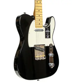 FENDER AMERICAN PROFESSIONAL II TELECASTER, MAPLE FINGERBOARD - BLACK