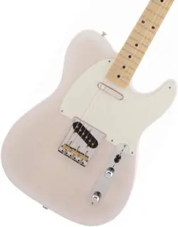 FENDER TRADITIONAL 50S TELECASTER MAPLE WHITE BLONDE GUITAR MADE IN JAPAN
