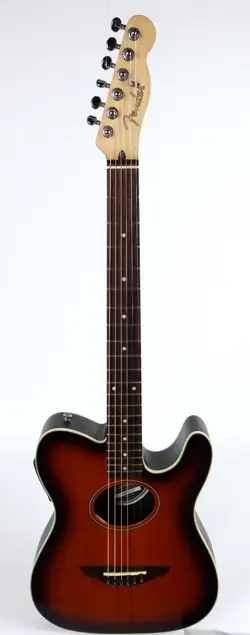 FENDER TELECOUSTIC SUNBURST ACOUSTIC ELECTRIC GUITAR
