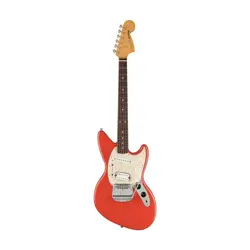 [PREORDER] FENDER KURT COBAIN JAG-STANG ELECTRIC GUITAR, RW FB, FIESTA RED