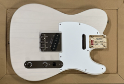 FENDER JIMMY PAGE MIRROR TELECASTER LOADED BODY WITH CASE CANDY