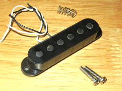 FENDER 1979 BLACK GREY BOTTOM STRATOCASTER NECK PICKUP
