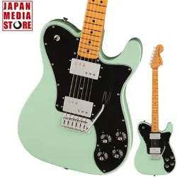 FENDER VINTERA II 70S TELECASTER DELUXE WITH TREMOLO SURF GREEN ELECTRIC GUITAR