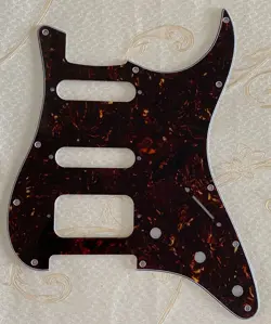 PICK FITS FENDER 11 SCTEW STRATOCASTER START HSS GUITAR PICKGUARD BROWN TORTOISE