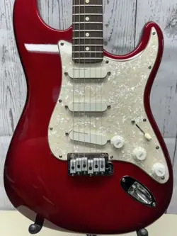 FENDER STRATOCASTER PLUS CRIMSON BURST 1993
