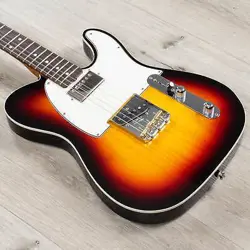 FENDER CUSTOM SHOP AMERICAN CUSTOM TELECASTER GUITAR, BLEACHED 3-COLOR SUNBURST