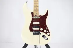 FENDER ELECTRIC GUITAR AMERICAN ELITE STRATOCASTER HSS WHITE W/HARD CASE ARM