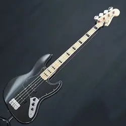 FENDER USED AMERICAN VINTAGE '75 JAZZ BASS BLACK