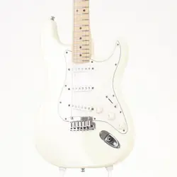 FENDER AMERICAN STANDARD STRATOCASTER ARCTIC WHITE MAPLE FINGERBOARD MADE IN 199