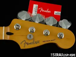 FENDER PLAYER II PRECISION P BASS NECK   TUNERS PREC BASS GUITAR PARTS MAPLE!