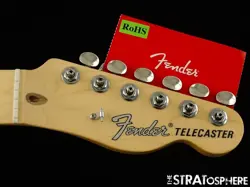 FENDER AMERICAN PERFORMER TIMBER TELECASTER NECK   TUNERS TELE MODERN 