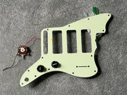 FENDER NOVENTA JAZZMASTER GUITAR PICKGUARD POTS KNOBS