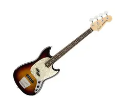 USED FENDER AMERICAN PERFORMER MUSTANG BASS - 3-COLOR SUNBURST W/ ROSEWOOD FB