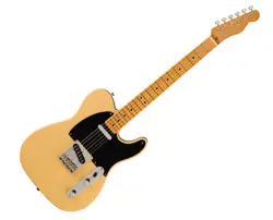 USED FENDER VINTERA II 50S NOCASTER - BLACKGUARD BLONDE W/ MAPLE FB